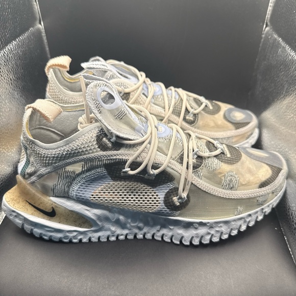 Size 9 - Nike ISPA Flow 2020 Pure Platinum, DM2830-003, Excellent, No Box, Clean - Picture 5 of 10